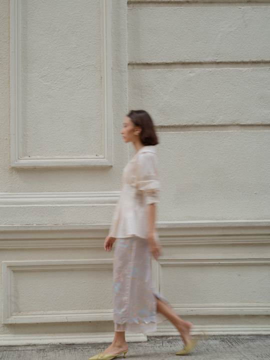 Yara Top in Soft Beige