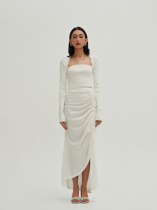 Ava Skirt in Off White