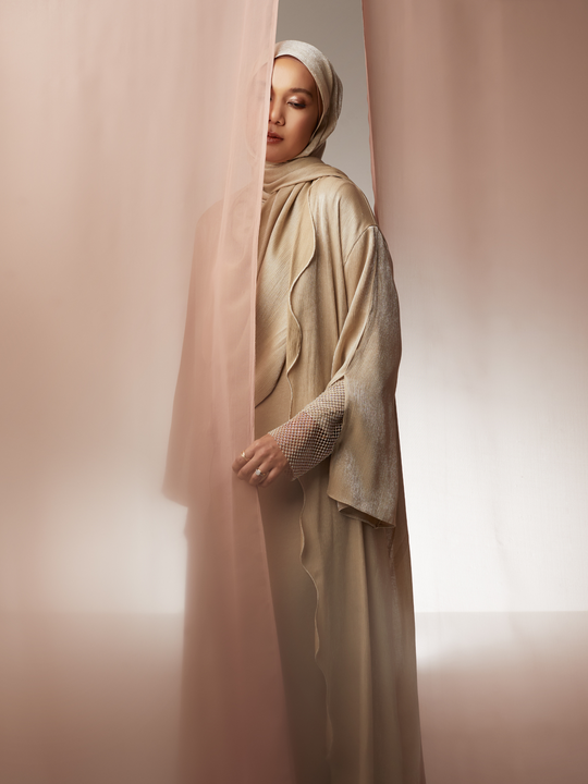 Khadija      Rhinestone    Abaya