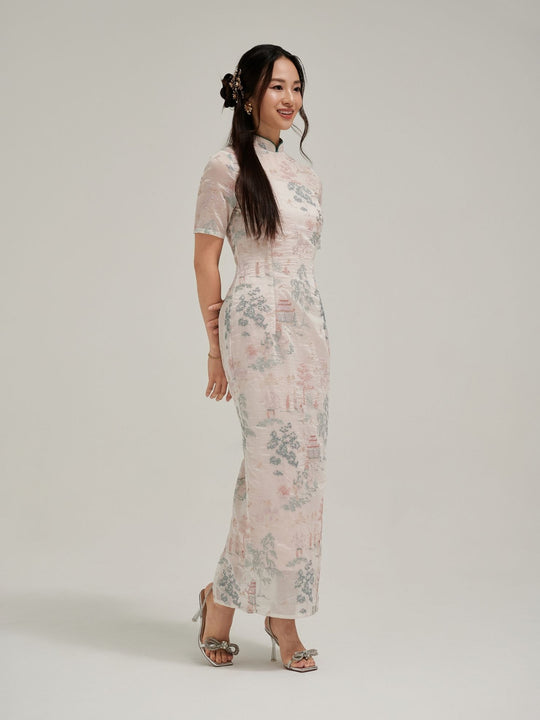 Ethereal Blossom          Cheongsam