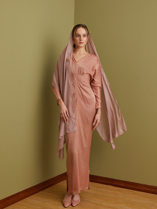 Naima    Dress     in      Copper