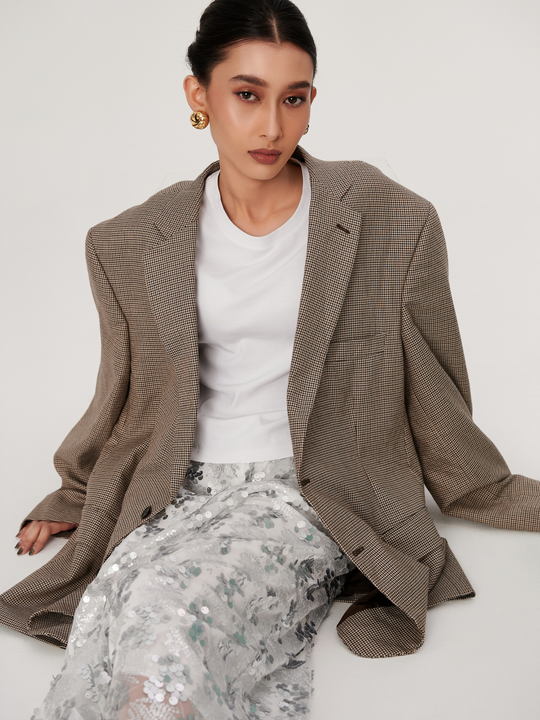 Sequine    Maxi     Skirt