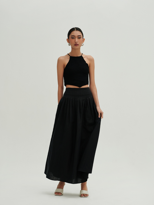 Nia Skirt in            Classic              Black
