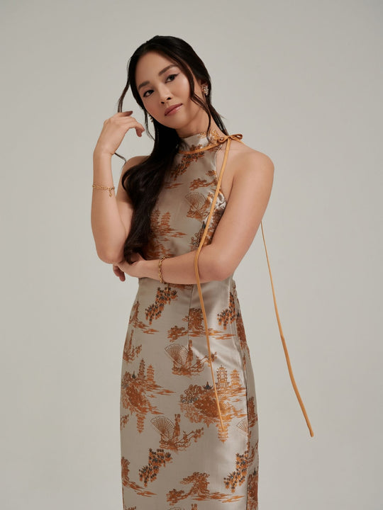 Golden    Serene             Cheongsam