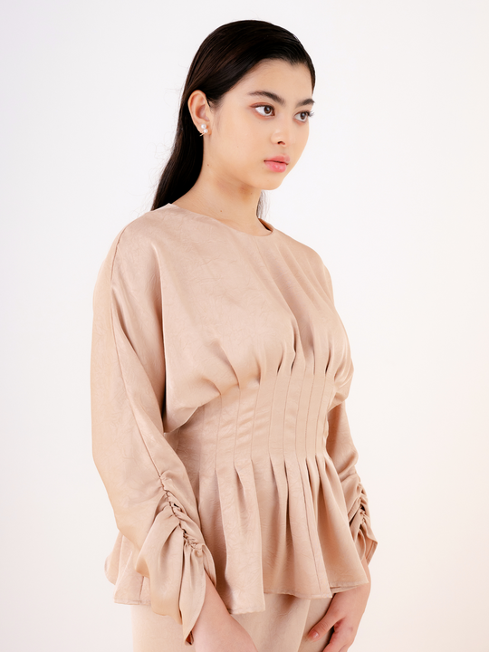 Nyssa Top  in  Soft    Nude