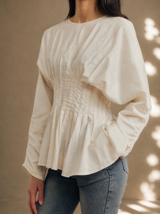 Nyssa Top in Off White