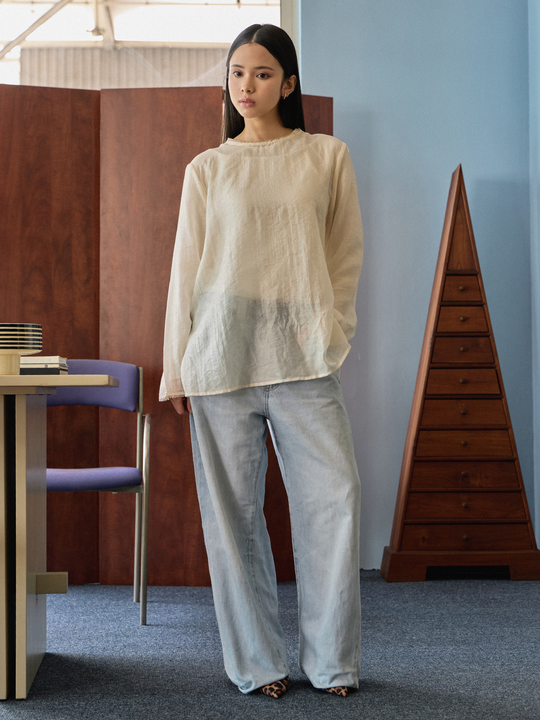 Lumi Top in Sand