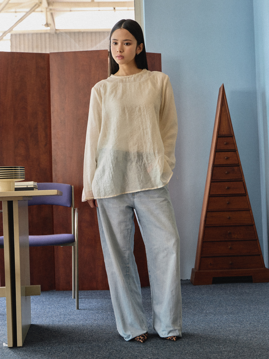 Lumi Top in Sand