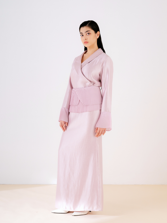 Rhea    Kurung   Set In      Lilac