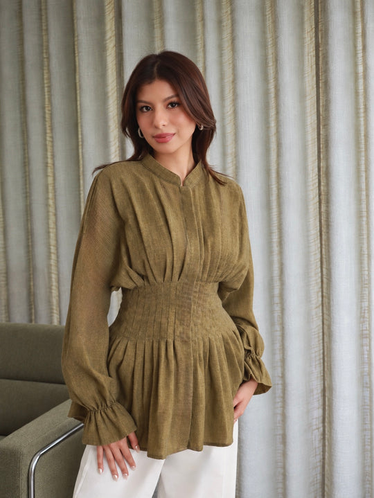 Sera Top in Olive