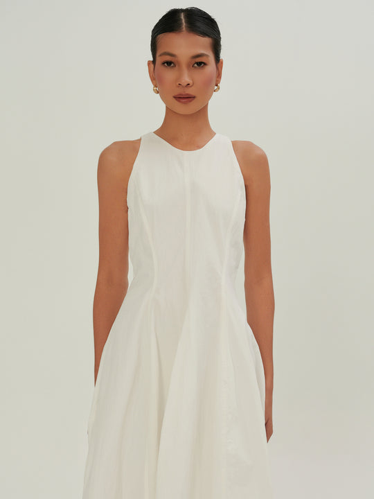 Maisie Dress in White