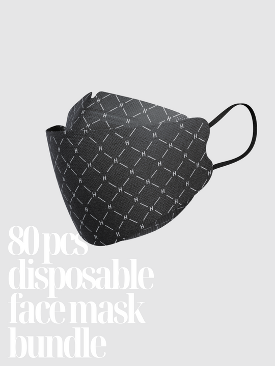Hanya Disposable Face Mask Bundle 80pcs (Ear Loop)