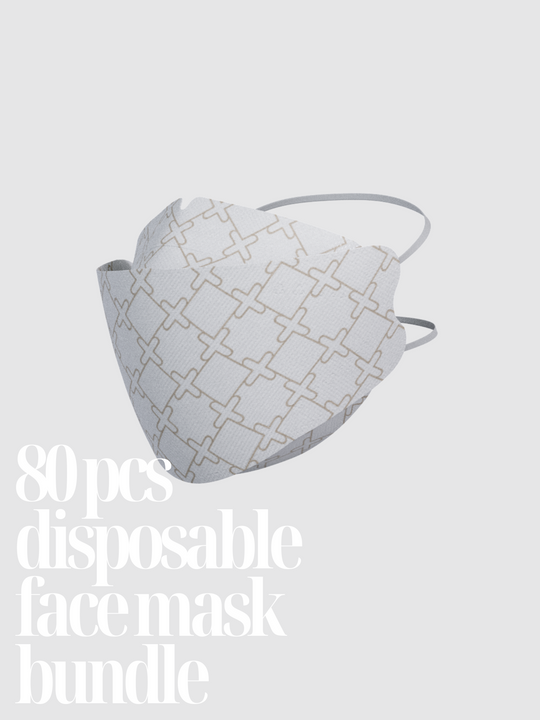 Hanya Disposable Face Mask Bundle 80pcs (Head Loop)