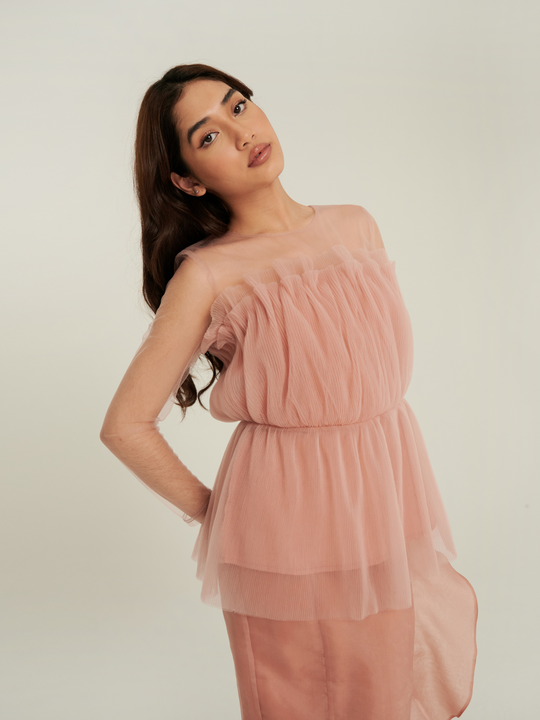 Ryle Top in Soft Blush