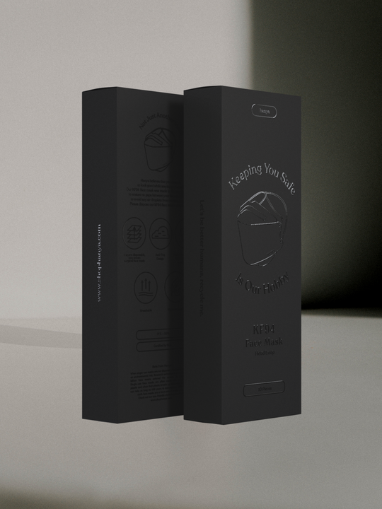 Hanya KF94 in Titanium Black