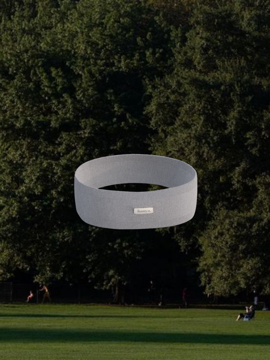The Hanya Club Sweatband in Gray