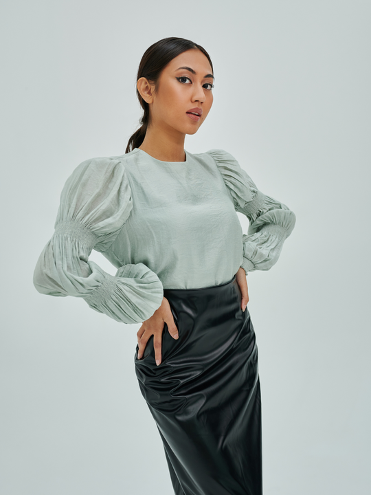 Rue Top in Sage Green