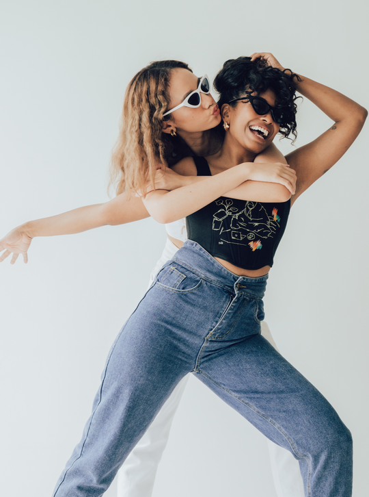 Monica Jeans in Blue