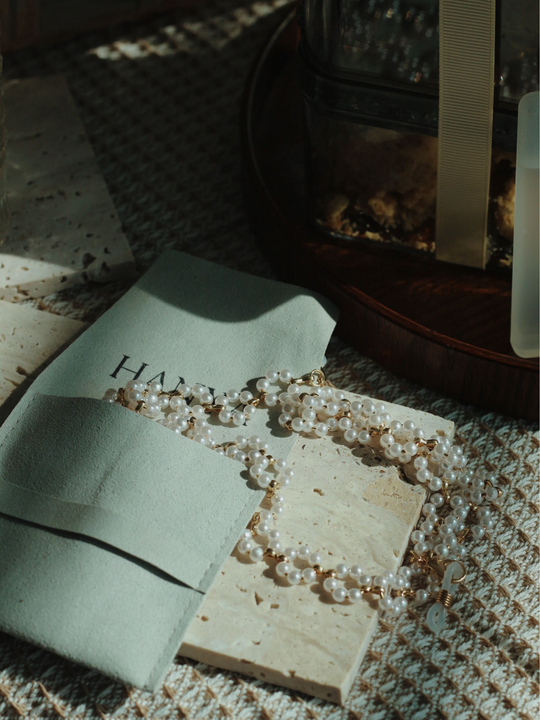 Hanya Pearl Mask Chain