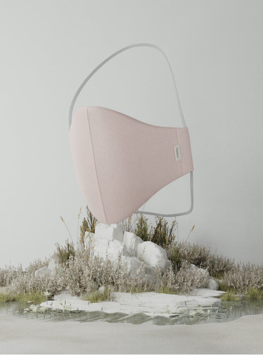 Set of 2 Basic Face Mask in Nude