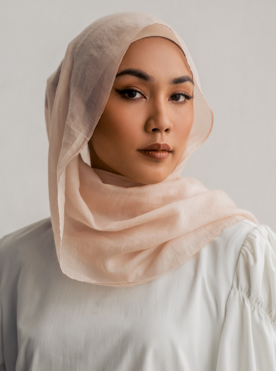 Airsilk Scarve in Nude