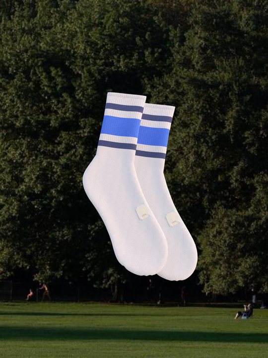 The Hanya Club Slip-In Socks in Ocean