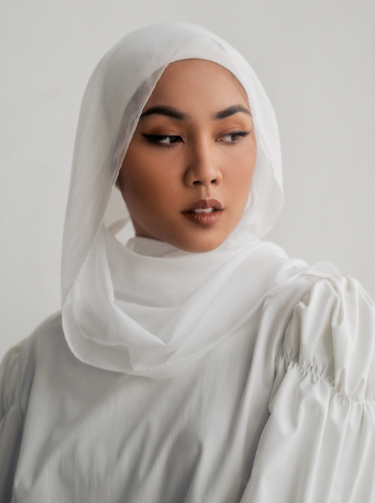 Airsilk Scarve in White