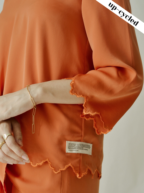 [Upcycle-ed]: Ameli Set in Terracotta