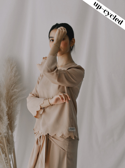 [Upcycle-ed]: Ameli Set in Nude